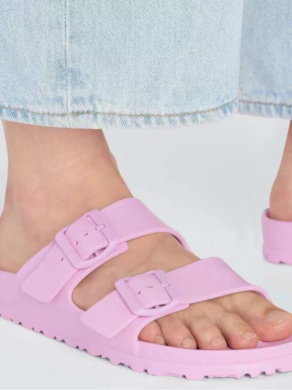 Women’s Birkenstock Arizona Essentials Ultra Lightweight Sandal Pink 41/ 10-10.5